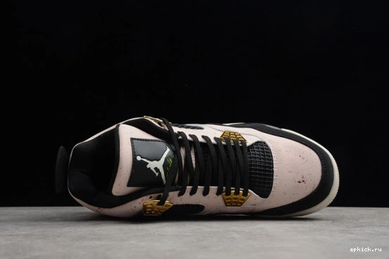 Rep EP Red AIR AQ9129-601 Splatter  AQ9129-601 Jordan 4 Retro Silt 0226